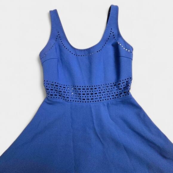 Elizabeth and James Dress Blue Fit and Flare Women’s 2 Chic Minimalism - Picture 4 of 11